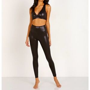 Beyond Yoga pearlized high waisted midi yoga leggings
